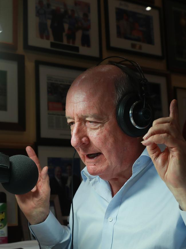 Former 2GB host Alan Jones has been a longstanding climate change sceptic. Picture: John Feder/The Australian