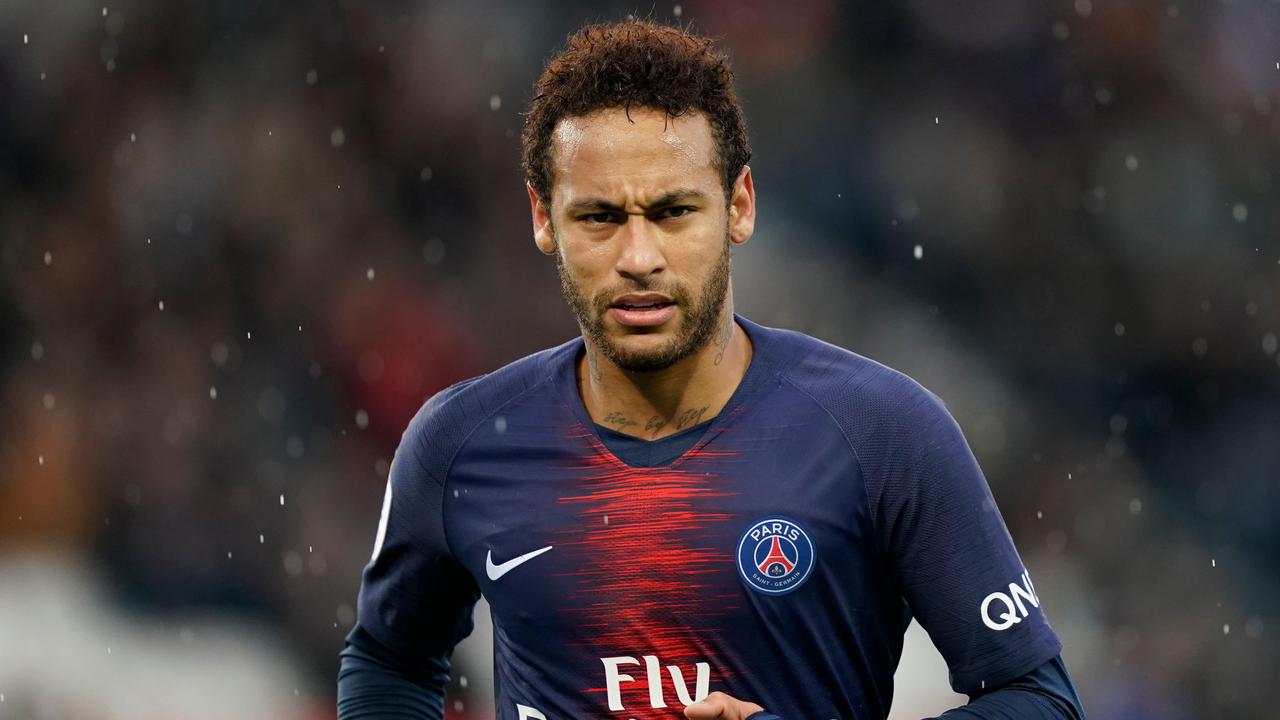 Paris Saint-Germain's Brazilian forward Neymar.