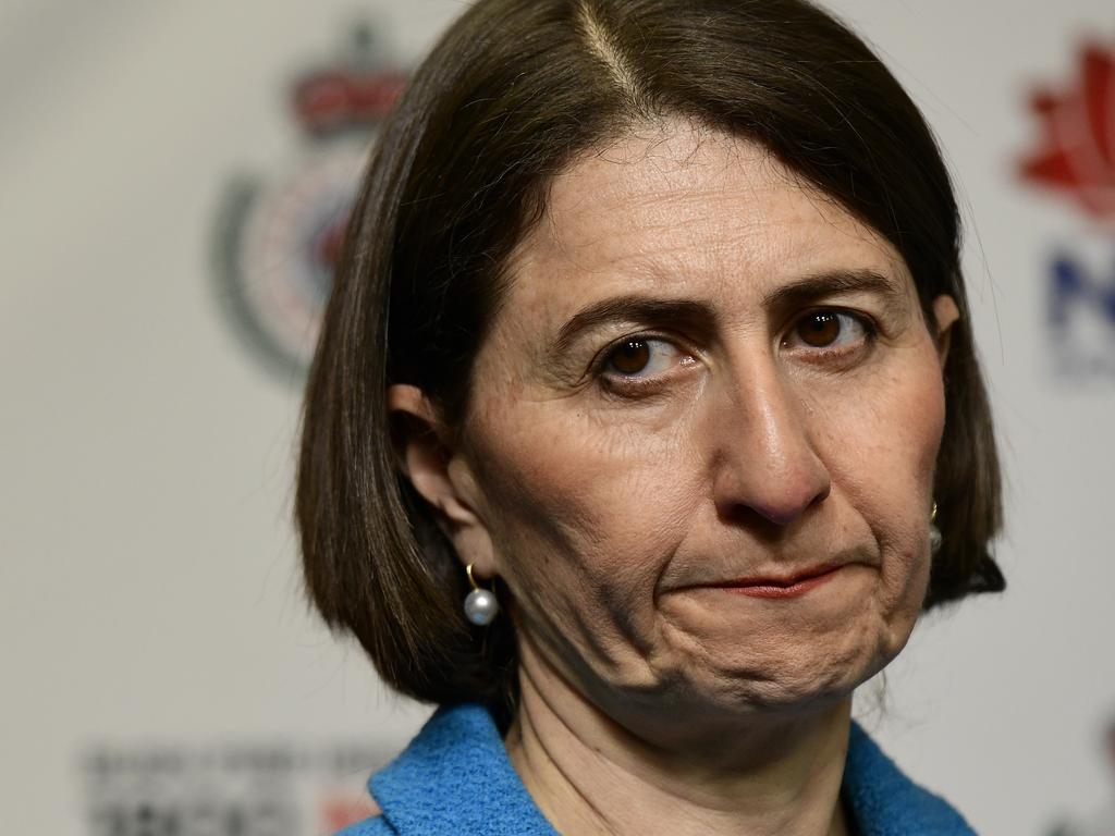 Ms Berejiklian hasn’t revealed any of the details around the news, that comes six years after the laws were introduced. Picture: AAP Image/Bianca De Marchi