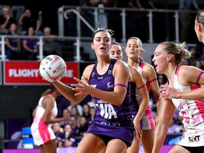 The Firebirds pulled off the upset of the season. Picture: Getty Images