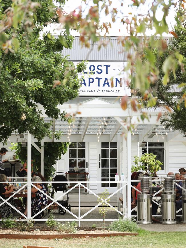 The Lost Captain, in Huonville, is a great dining option if you’re heading out of town. Picture: Supplied by The Lost Captain.