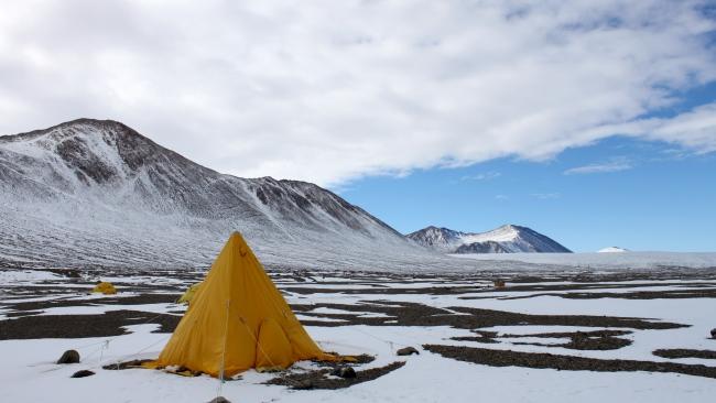 Camping in Antarctica. Picture: Eli Duke / Flickr