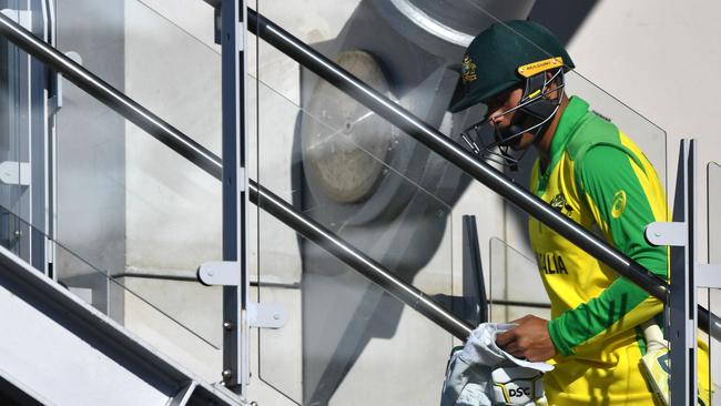 Usman Khawaja’s World Cup ended in disappointment and injury.