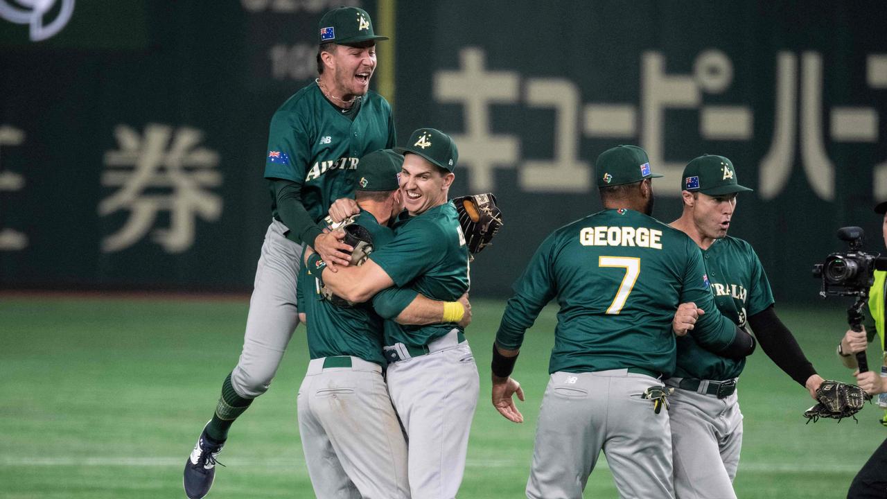 World Baseball Classic on X: Team Australia holds off Korea in a