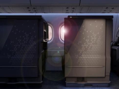 FIRST LOOK: Singapore Airline's business class cabin