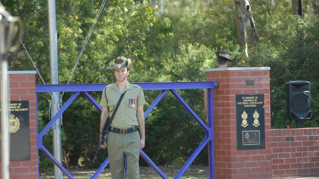 The Royal Australian Engineers Memorial at Warradale Barracks.