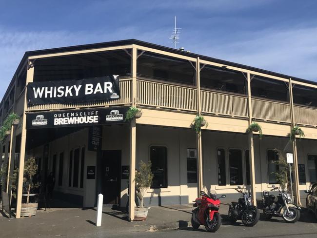 Police were assaulted after they were called to this Queenscliff pub to remove patrons. Picture: Brianna Travers