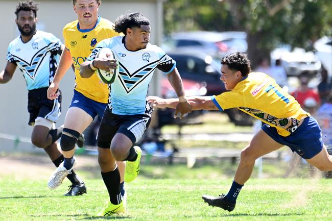 Fiji rugby 7's in Brisbane. Saturday October 6, 2024. Picture, John Gass