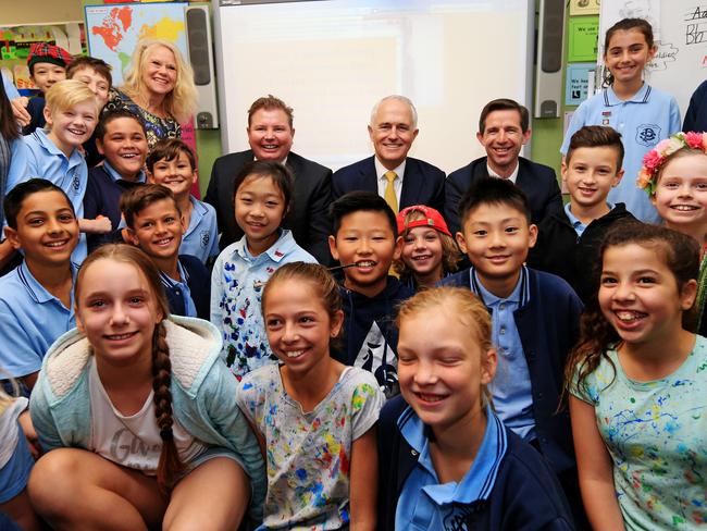 PM Turnbull wants the best educational outcomes possible for the money invested. Picture: Toby Zerna