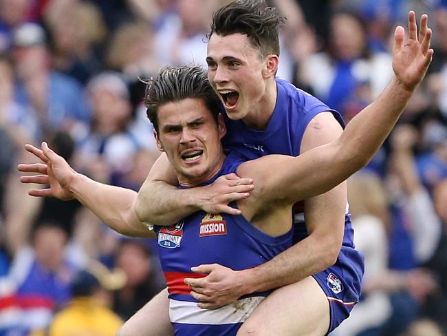 The Bulldogs took a big punt on Tom Boyd, and a premiership says it paid off. Picture: Wayne Ludbey