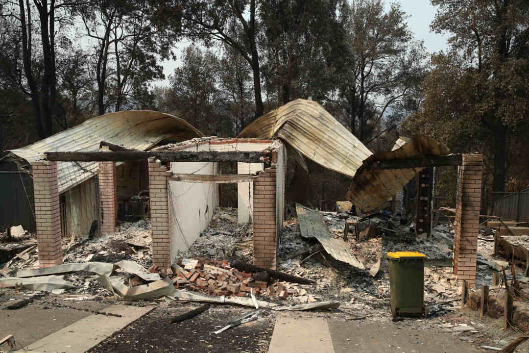 A step inside the fire-ravaged town of Lake Conjola 