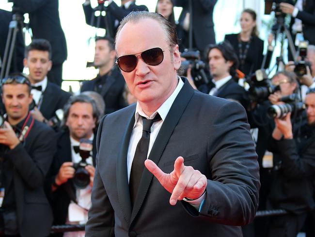 Enjoys a tipple … Director Quentin Tarantino. Picture: AFP/Loic Venance