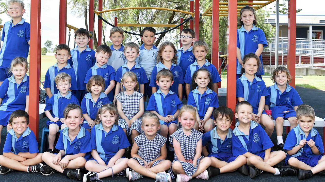 MY FIRST YEAR: Maryborough West State School Preps. Picture: Patrick Woods.