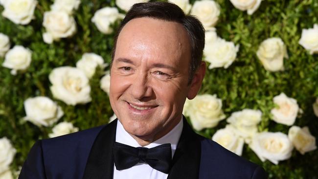 Kevin Spacey returning to the big screen after several sexual assault allegations. Picture: AFP
