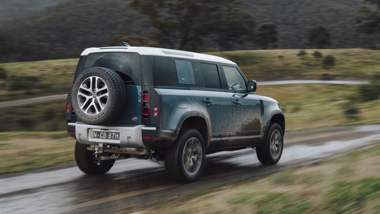 The Defender is a big beast, and takes some getting used to when driving in the city.