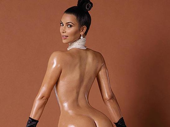 Kim Kardashian on the cover of Paper Magazine, Winter 2014 Issue. Picture: Paper Magazine