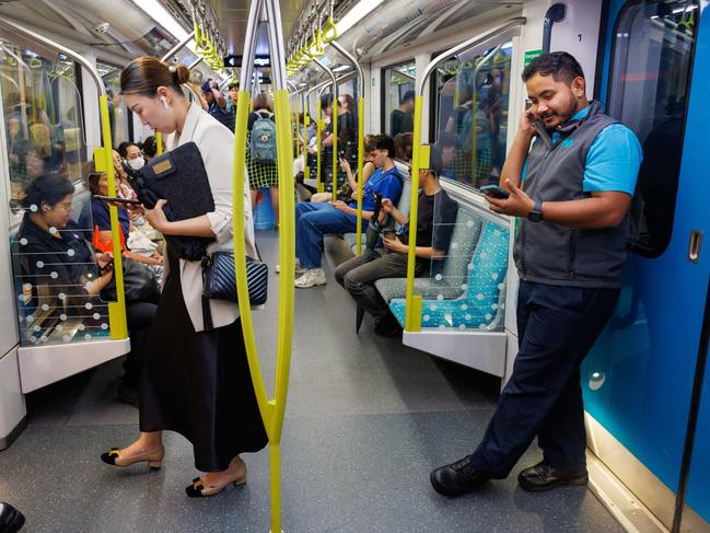 Daily Telegraph. 12, March, 2025.(Story is about how the driverless trains)A 