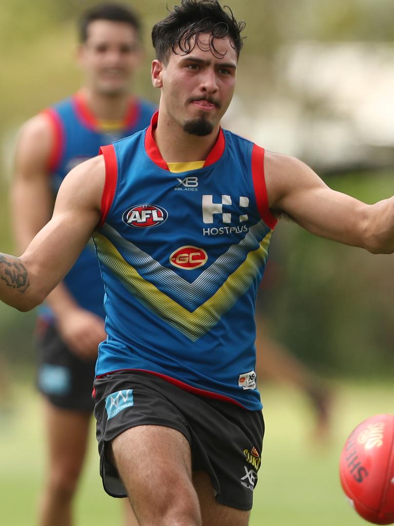 Izak Rankine was drafted No.3 overall by Gold Coast.