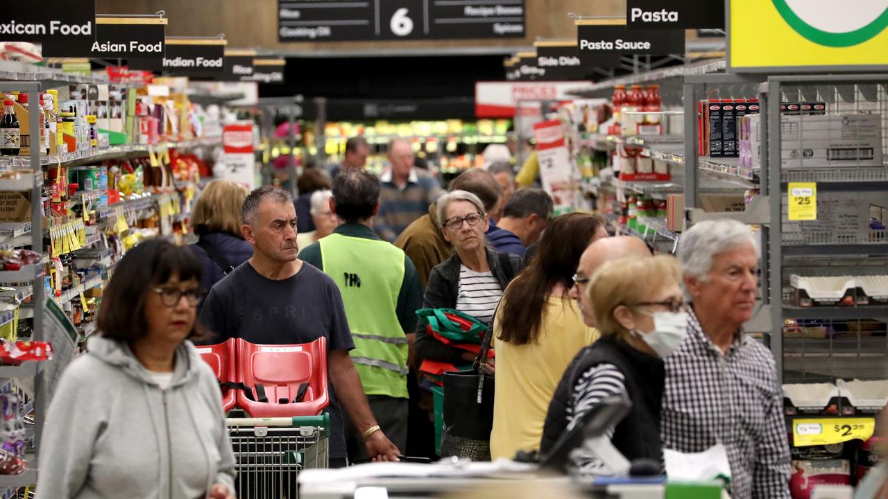 Aisles were full at 7am. Picture: David Geraghty