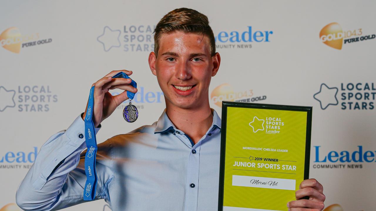 Mordialloc Chelsea Leader Junior Sports Star Morne Nel.