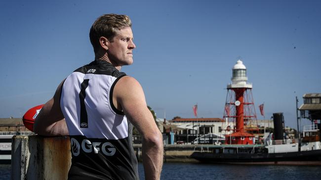 AFL – Tom Jonas will lead Port Adelaide in 2020. Picture: Sarah Reed.