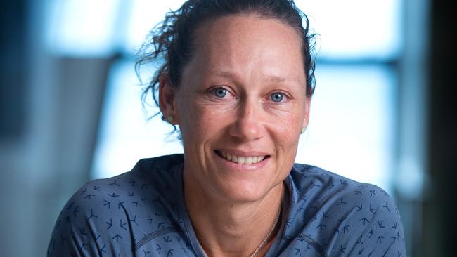 Sam Stosur looking forward to the Australian Open. Picture Jay Town