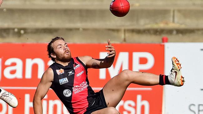 Kenneth Kappany had a ball for the Bloods. Picture: Tom Huntley