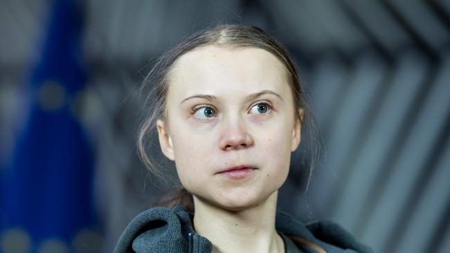 Speeches made by Swedish environmentalist Greta Thunberg were on the website of the NSW Education Department.. Picture: Kenzo Triboulliard/AFP