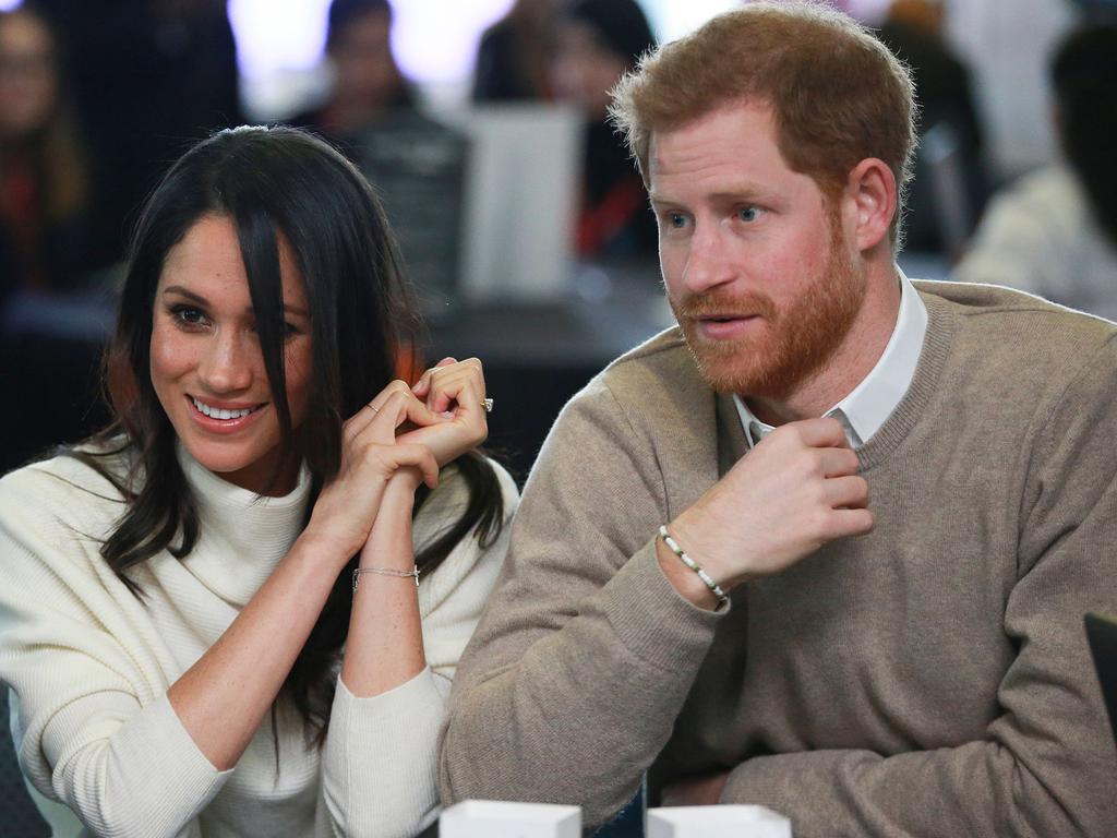 Harry and Meghan wanted to be part-time royals — but the Queen would not allow it. Picture: AFP