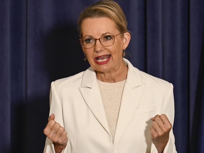 Opposition Leader Sussan Ley at Parliament House in Canberra. Picture: NewsWire/Martin Ollman