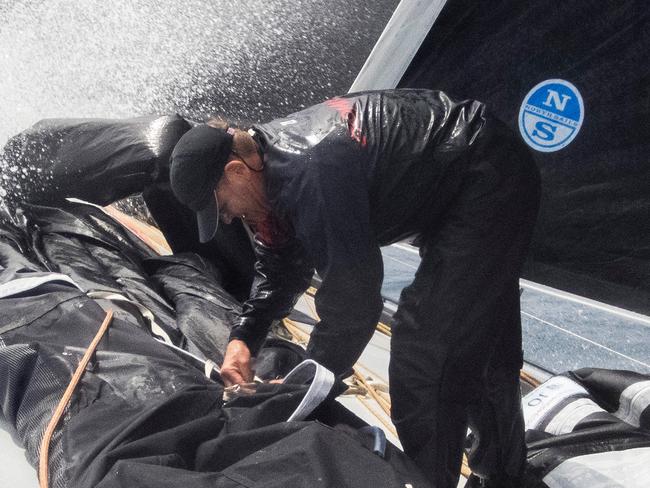 SAILING - Sven Runow onboard super maxi Comanche Sydney, Australia - Dec 18th, 2018 (Photo by Andrea Francolini)