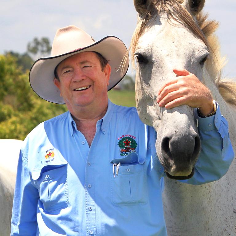 Graeme Acton died in 2014 when he fell off a horse during a campdrafting event.