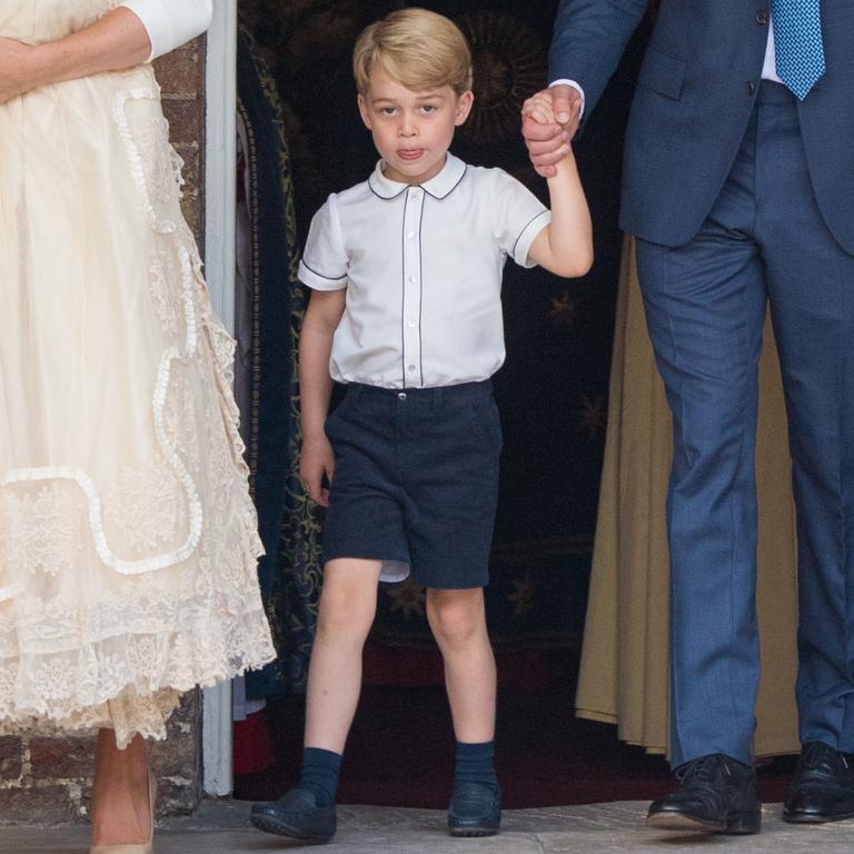 The little Prince will celebrate his sixth birthday next week. Picture: Dominic Lipinski/WPA/Getty Images