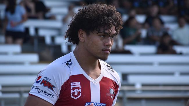 Meninga Cup semi-final action between the Redcliffe Dolphins and Wynnum-Manly Seagulls. Saturday April 15, 2023.