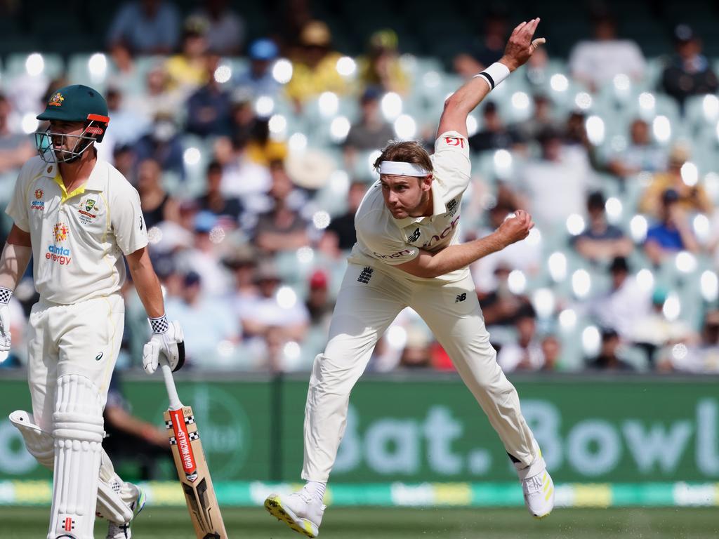 Stuart Broad will always let his feelings be known. Picture: Peter Mundy/Speed Media/Icon Sportswire/Getty Images