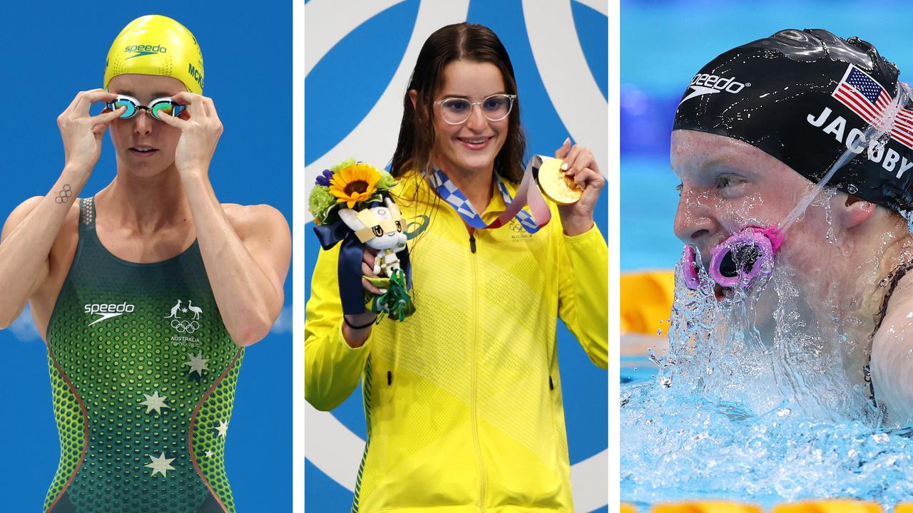 Kaylee McKeown wins gold, Emma McKeon makes history and Lydia Jacoby suffers brutal luck in the mixed relay.