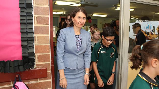 NSW Premier Gladys Berejiklian visiting Mulgoa Public School this week for an educational funding announcement. Picture: David Swift.