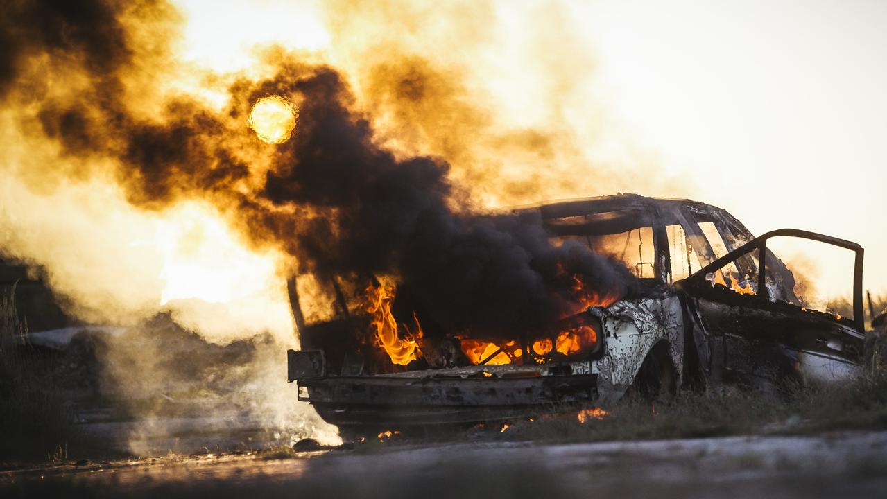 Emergency crews were called about 11pm October 15 to Te Kowai Foulden Road after reports of a vehicle on fire.