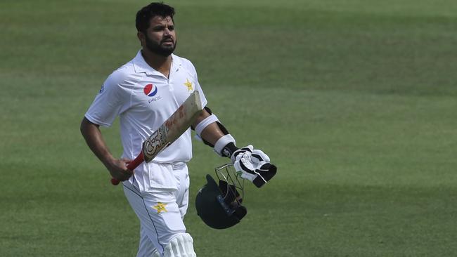 Pakistan's Azhar Ali had an absolute shocker. Picture: AP