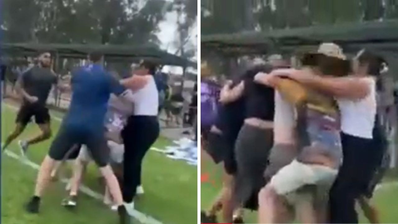 Man charged over brawl at under-12s match