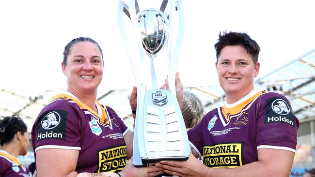 Souths Logan players were Broncos premiership winners.                                      (Photo by Cameron Spencer/Getty Images)