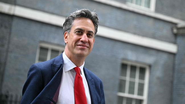 Former Labour leader Ed Milliband is back as Britain's new Secretary of State for Energy Security and Net Zero. (Photo by Oli SCARFF / AFP)