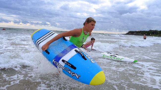 Kobi Holden is one of the best junior surf life savers in Australia. Picture: Mike Knott