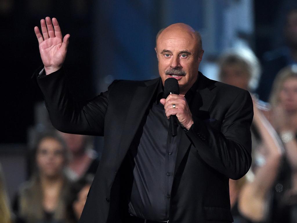 Dr Phil appears to have given the game away. Picture: Ethan Miller/Getty Images for dcp.