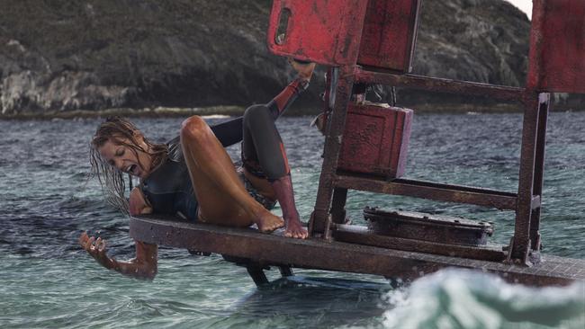 Blake Lively in The Shallows.