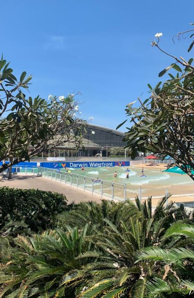 Darwin Waterfront memberships are available - which give access to the Wave pool for a year. Picture: Kate Dinning