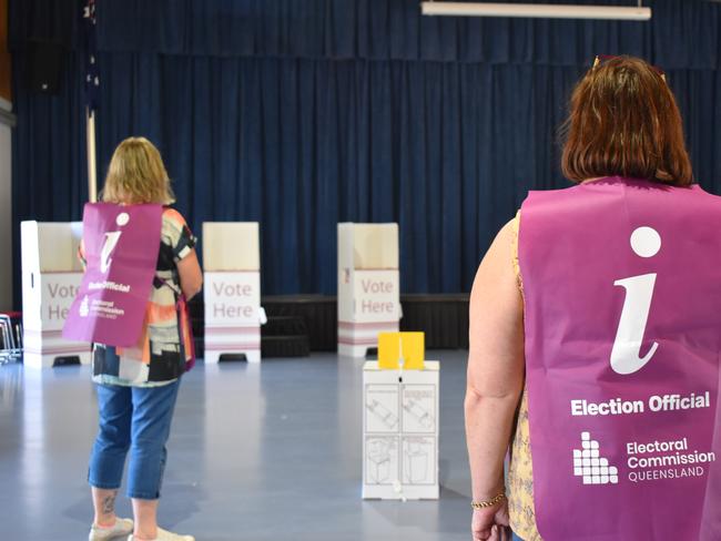 Electoral Commission of Queensland worker were busy manning the booths and monitoring votes on election day, Saturday October 31. Generic. Picture: Zizi Averill