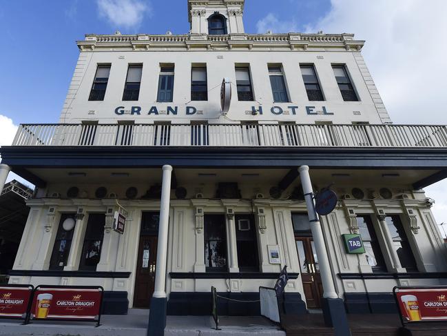 Gary and Soula are paranormal investigators who are hosting a ghost hunting night at the Grand Hotel in Portarlington next weekend. Picture: Alan Barber