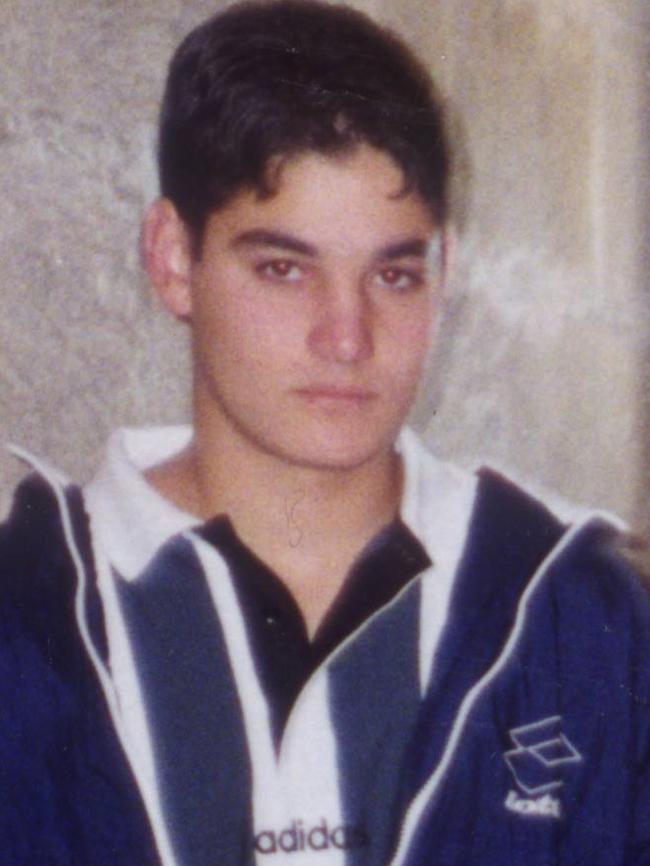 Kris Toumazis was just 18 when shot dead by Hamzy in Oxford St, Paddington.