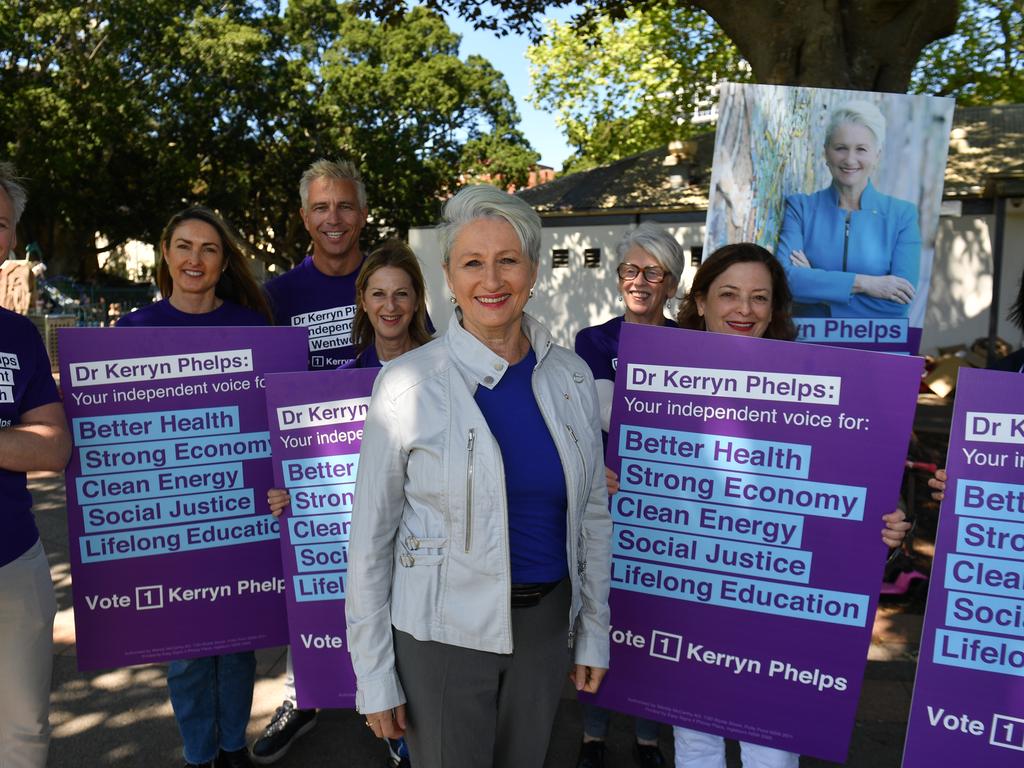 Independent candidate for Wentworth, Dr Kerryn Phelps. Picture: Mick Tsikas